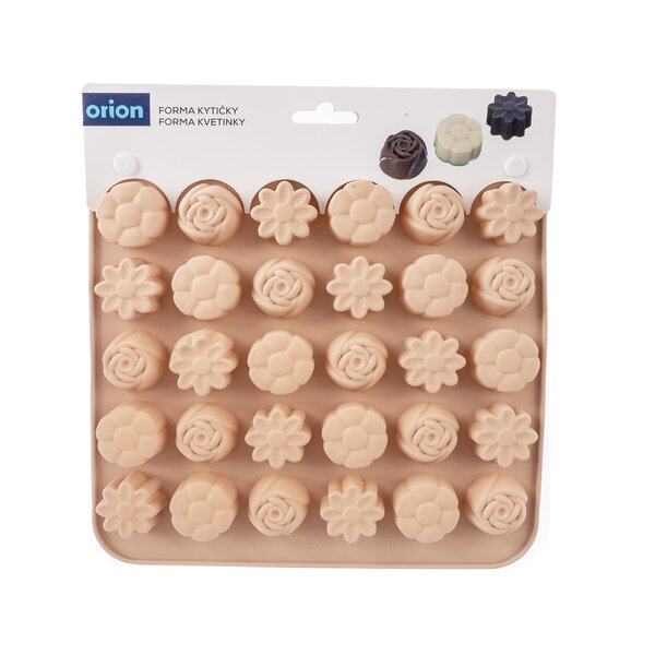 Forma na čokoládu kvetinky