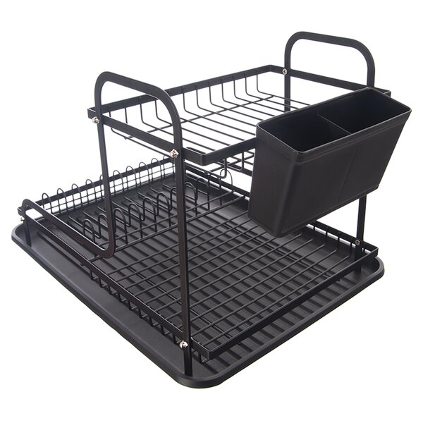 Odkvapkávač na riad RADKA s podnosom 2 poschodia