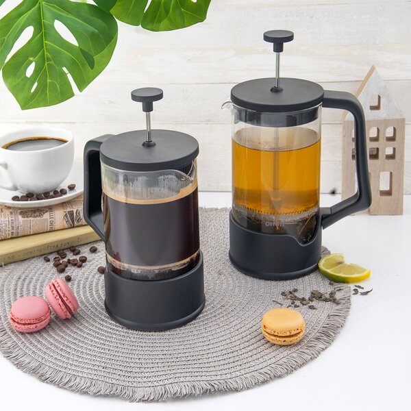 Kanvica french press BLACK 1 l