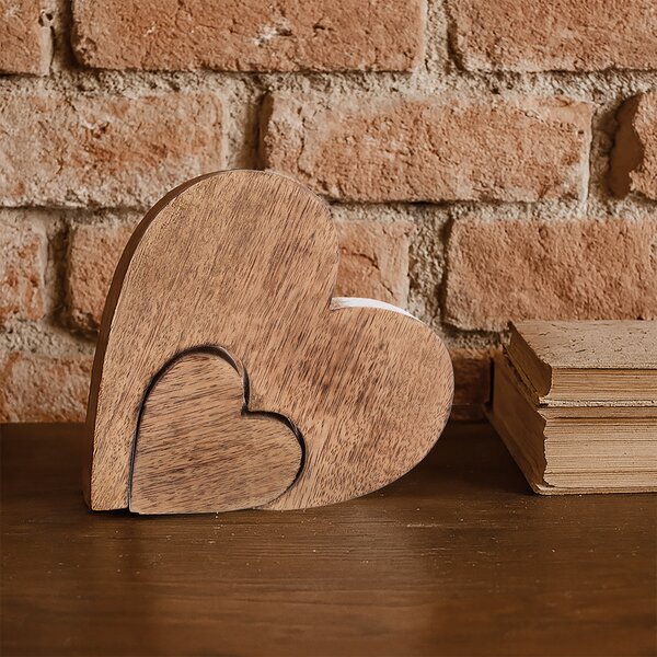 Dekorácia srdce MANGO