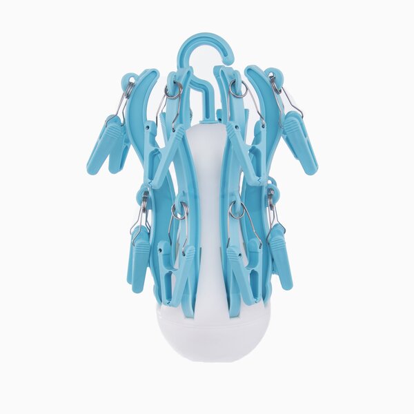 Bielizňový sušiak závesný so 16 štipcami