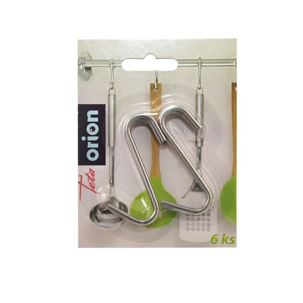 Háčik na zavesenie 6 ks