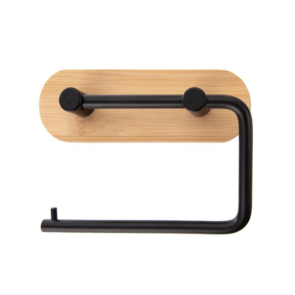 Držiak toaletného papiera samolepiaci BLACK