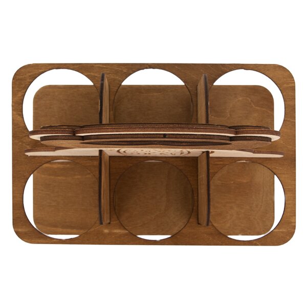 Stojan na pivné fľaše