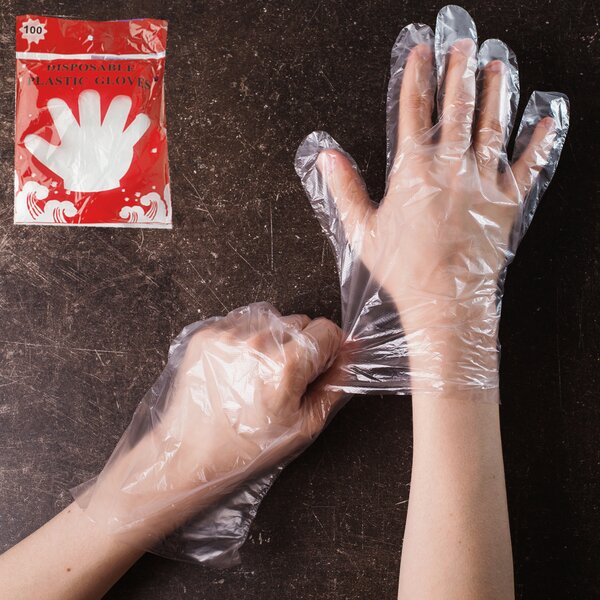 Jednorazové rukavice 100 ks