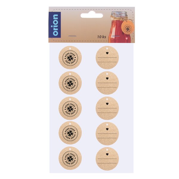 Visačky HOME MADE prázdne 10 ks 