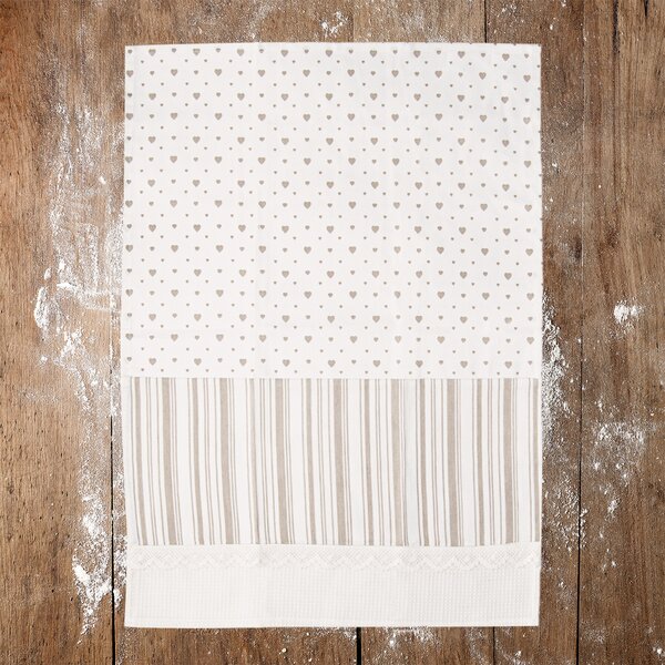 Kuchynská utierka Heart gifty SRDCE 3 ks