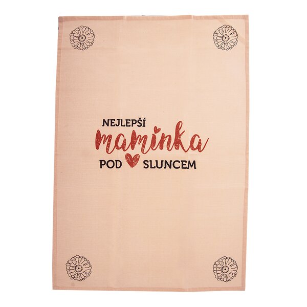 Kuchynská utierka NEJLEPŠÍ MAMINKA 3 ks 