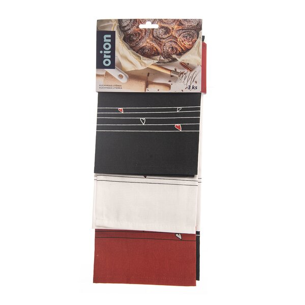 Kuchynská utierka SRDIEČKA 3 ks