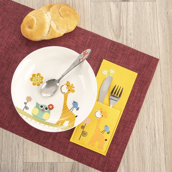 Vrecko na príbory ŽIRAFA