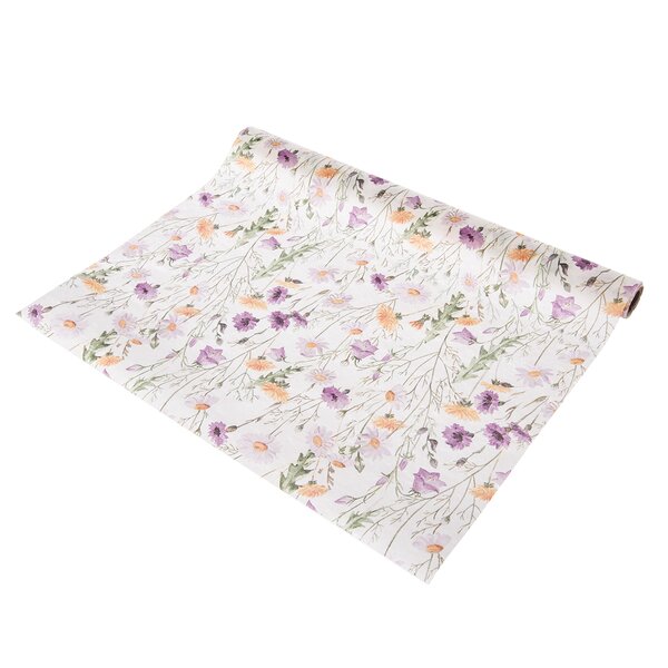 Behúň jarné kvety 180x40 cm