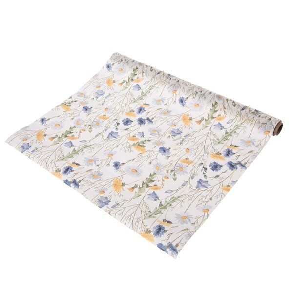 Behúň jarné kvety 180x40 cm