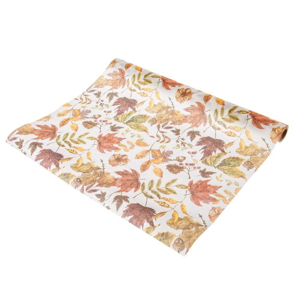 Behúň jesenné lístie 180x40 cm