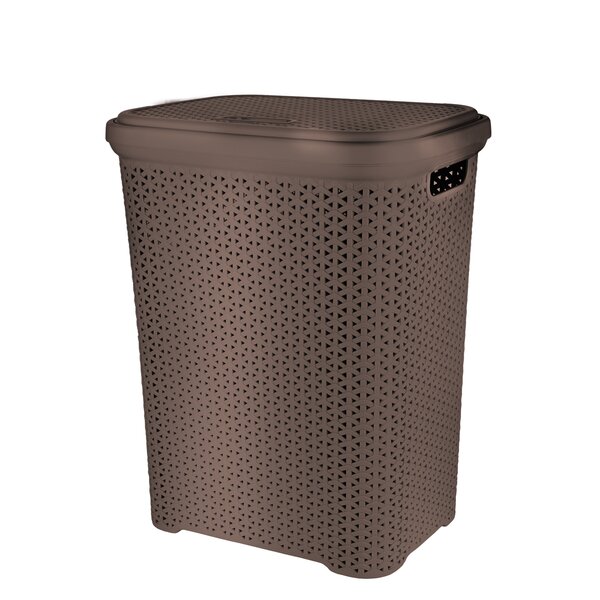 Bielizňový kôš s vekom RATAN Hobby