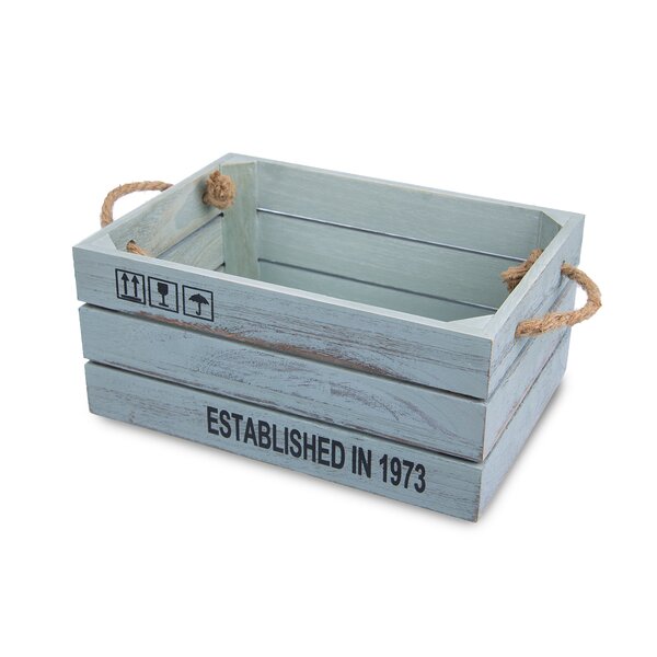 Dekoratívna bednička ZELENÁ 35x25x15 cm