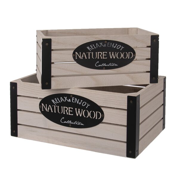 Dekoratívna debnička Rustic 31x21x13 cm