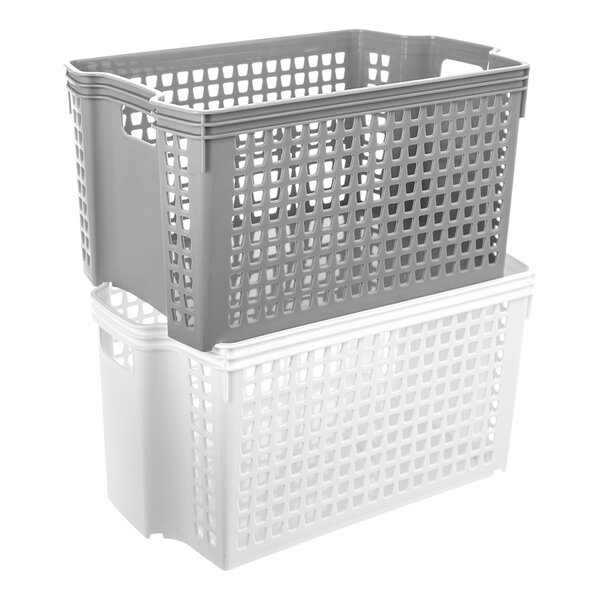 Košík Stack stohovateľný 28x19,5x14,5 cm