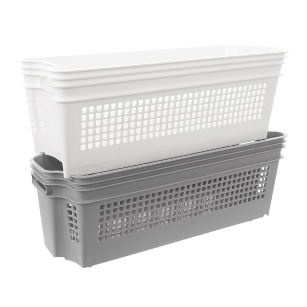 Košík Stack stohovať. kolieska 49,5x19x18 cm