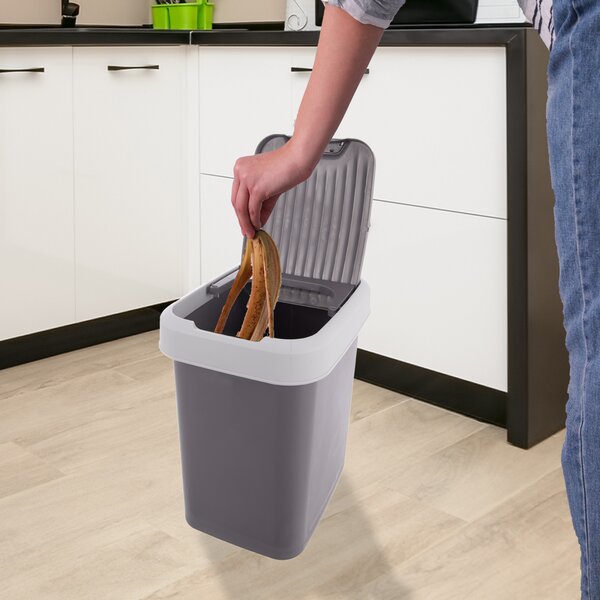 Odpadkový kôš GREY 12 l