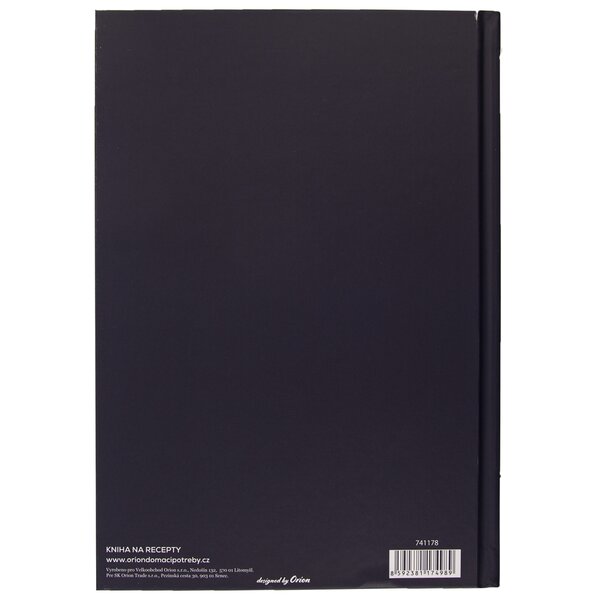 Kniha na recepty DOMKY 