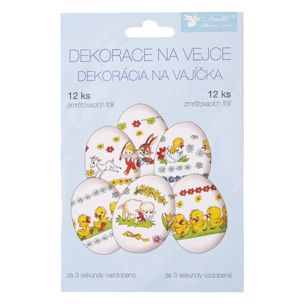 Fólia zmršťovacia na vajíčka 12 ks