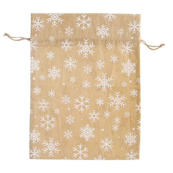 Zaťahovací vrecko VLOČKA 30,5x22,5 cm