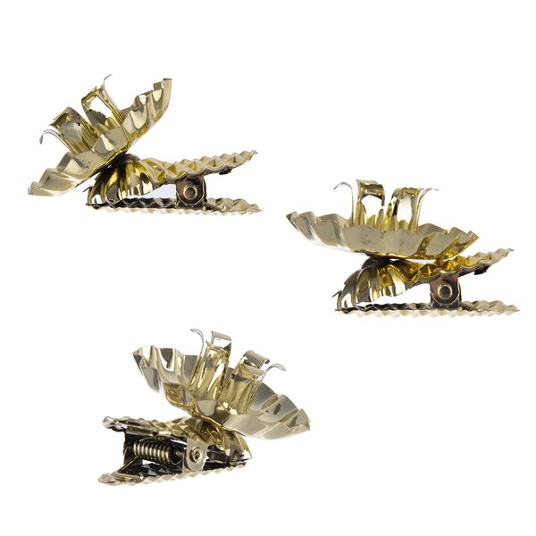 Držiak na sviečky s klipom pr. 1,5 cm 10 ks