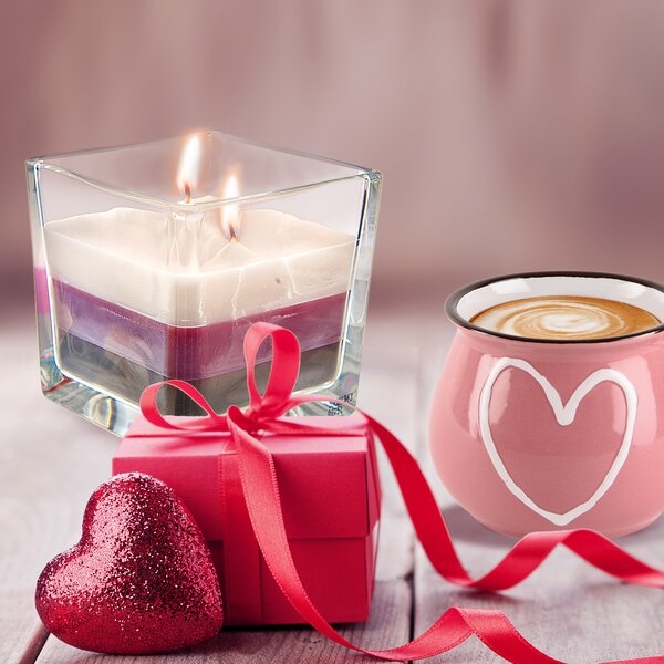 Vonná sviečka SRDIEČKA