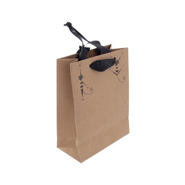 Darčeková taška mačky 14x7x18 cm