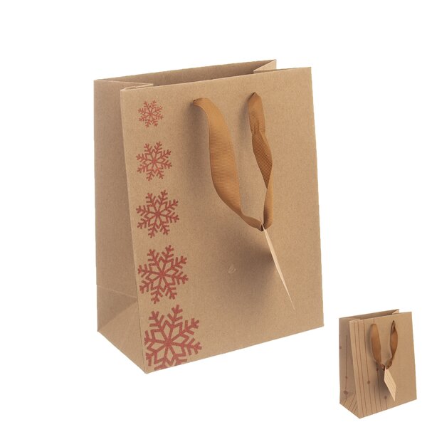 Darčeková taška VLOČKA 18x10x23 cm 