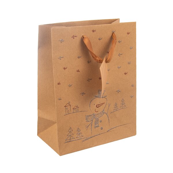 Darčeková taška SNEHULIAK 18x10x23 cm