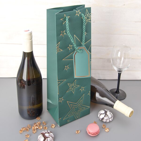 Darčeková taška hviezda 12x9x36 cm