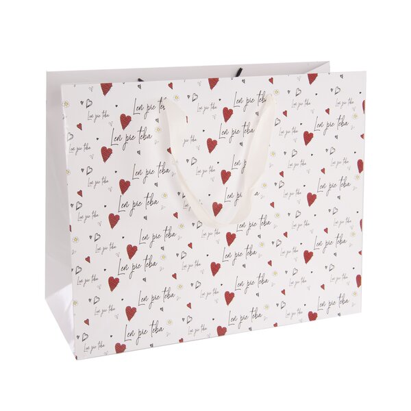 Darčeková taška Len pre teba 32x12x26 cm