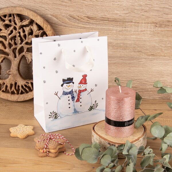 Darčeková taška SNEHULIAK 18x10x23 cm