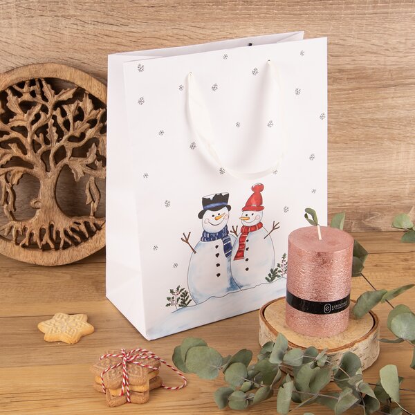 Darčeková taška SNEHULIAK 26x12x32 cm