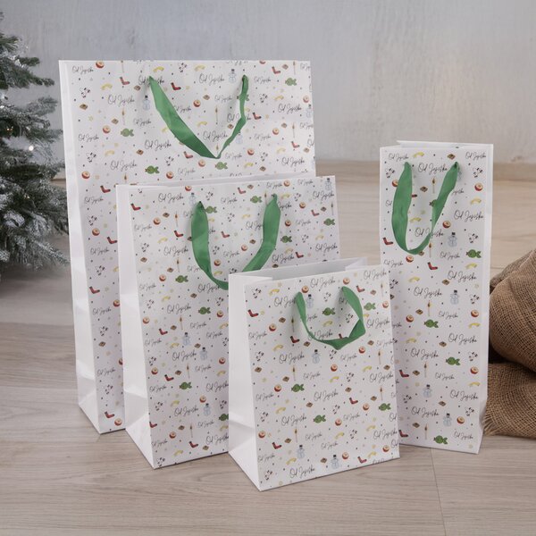 Darčeková taška Od Ježiška 18x10x23 cm