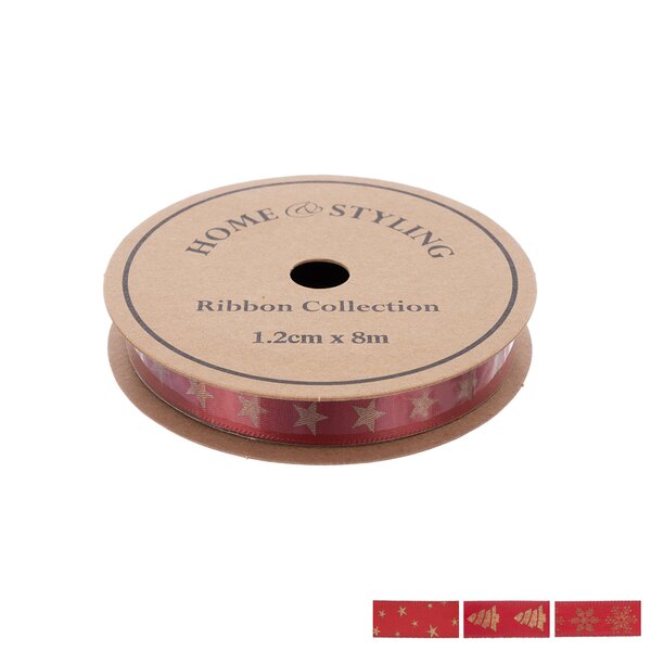 Vianočná stuha 8 m