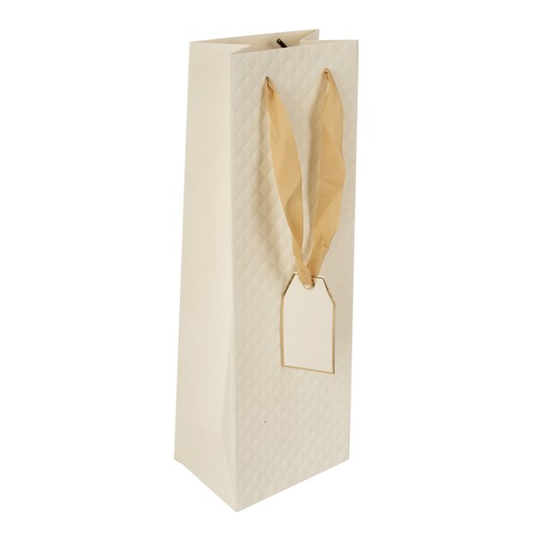 Darčeková taška quilt 12x9x35 cm
