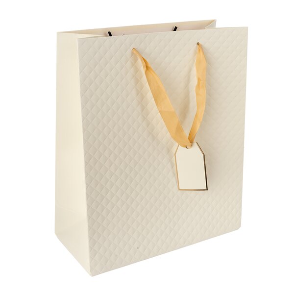 Darčeková taška quilt 26x12x32 cm