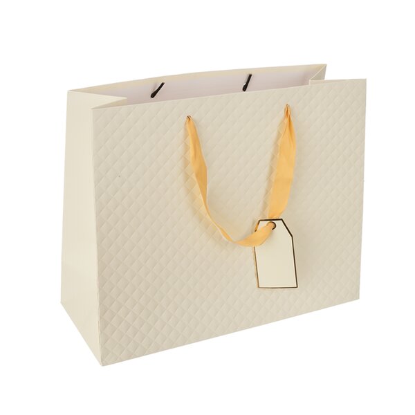 Darčeková taška quilt 31x12x26 cm