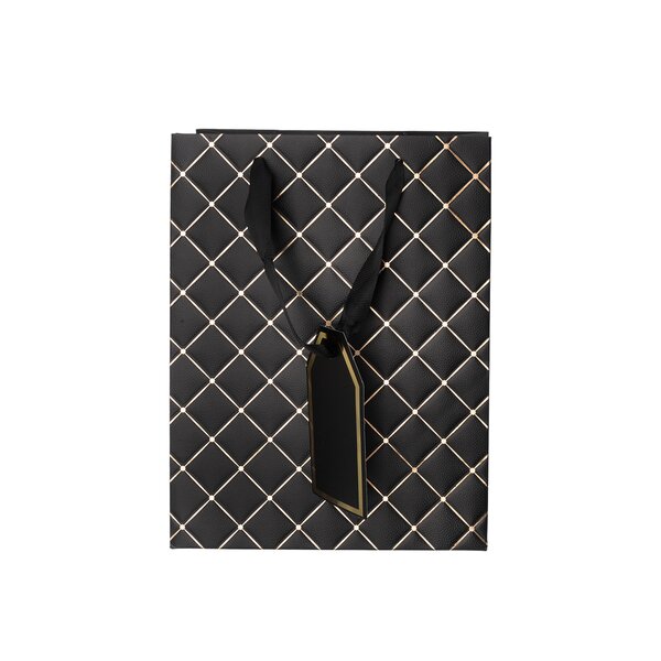 Darčeková taška quilt 18x10x23 cm