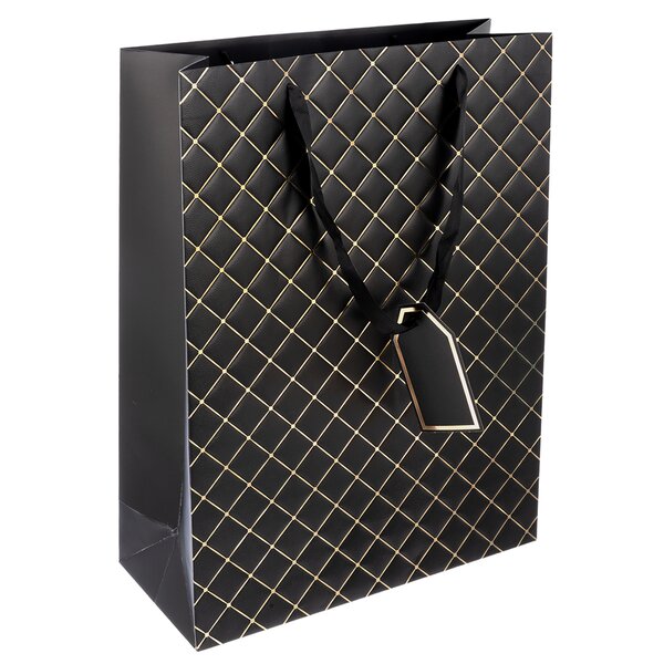 Darčeková taška quilt 31x12x42 cm