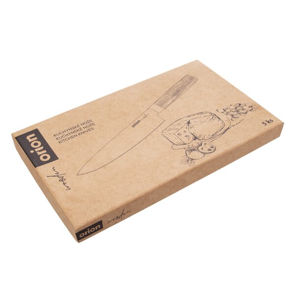 Kuchynský nôž WOODEN sada 5 ks