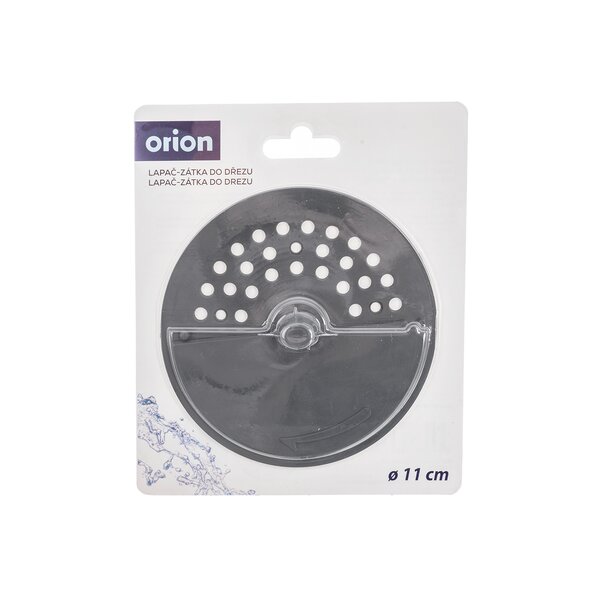 Lapač-zátka otočný do drezu pr. 11 cm