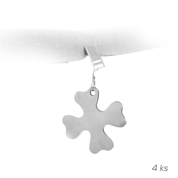 Ťažítko na obrus Štvorlístok 4 ks