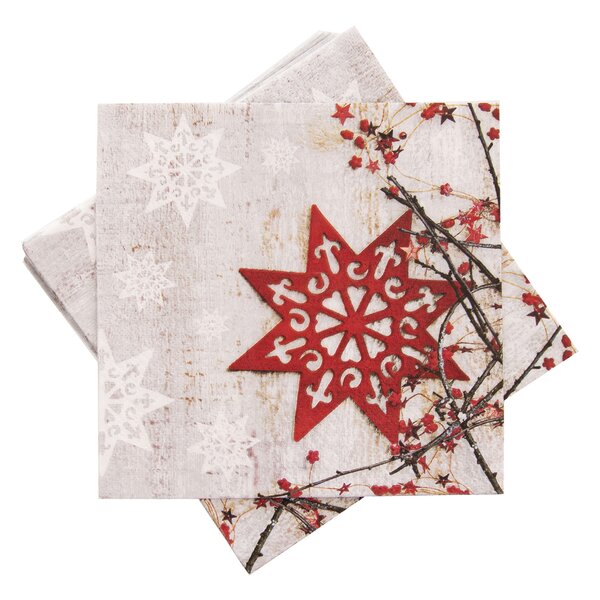 Servírovací obrúsky hviezdy