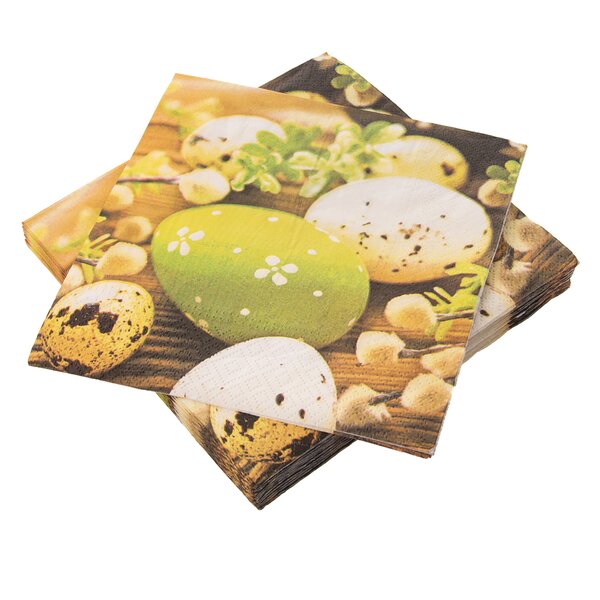 Servírovací obrúsky veľkonočné vajíčka