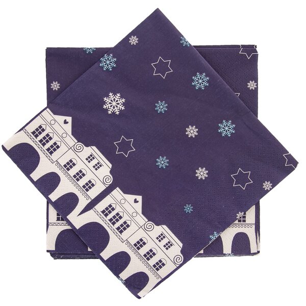 Servírovací obrúsky DOMKY