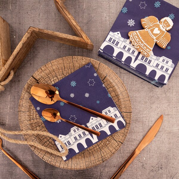 Servírovací obrúsky DOMKY