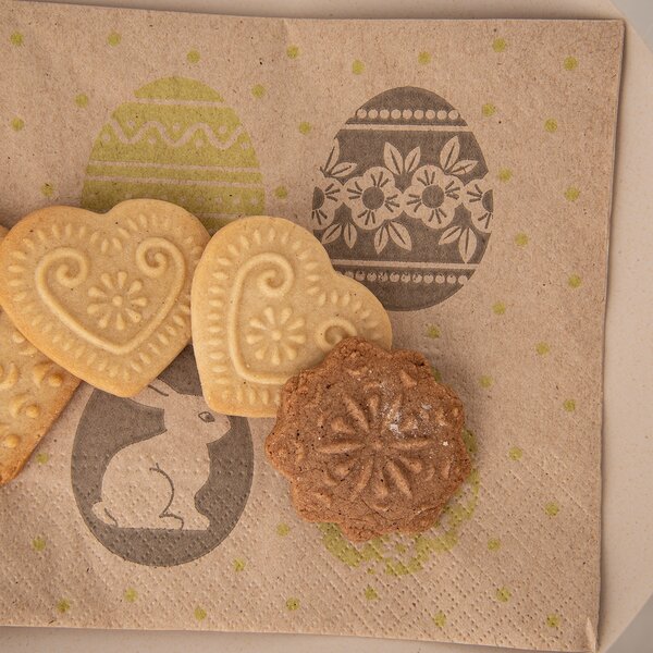 Servírovací obrúsky vajíčka a zajačik